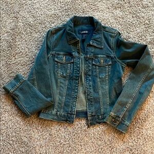 Abercrombie & Fitch Dark Blue Denim Jacket
089